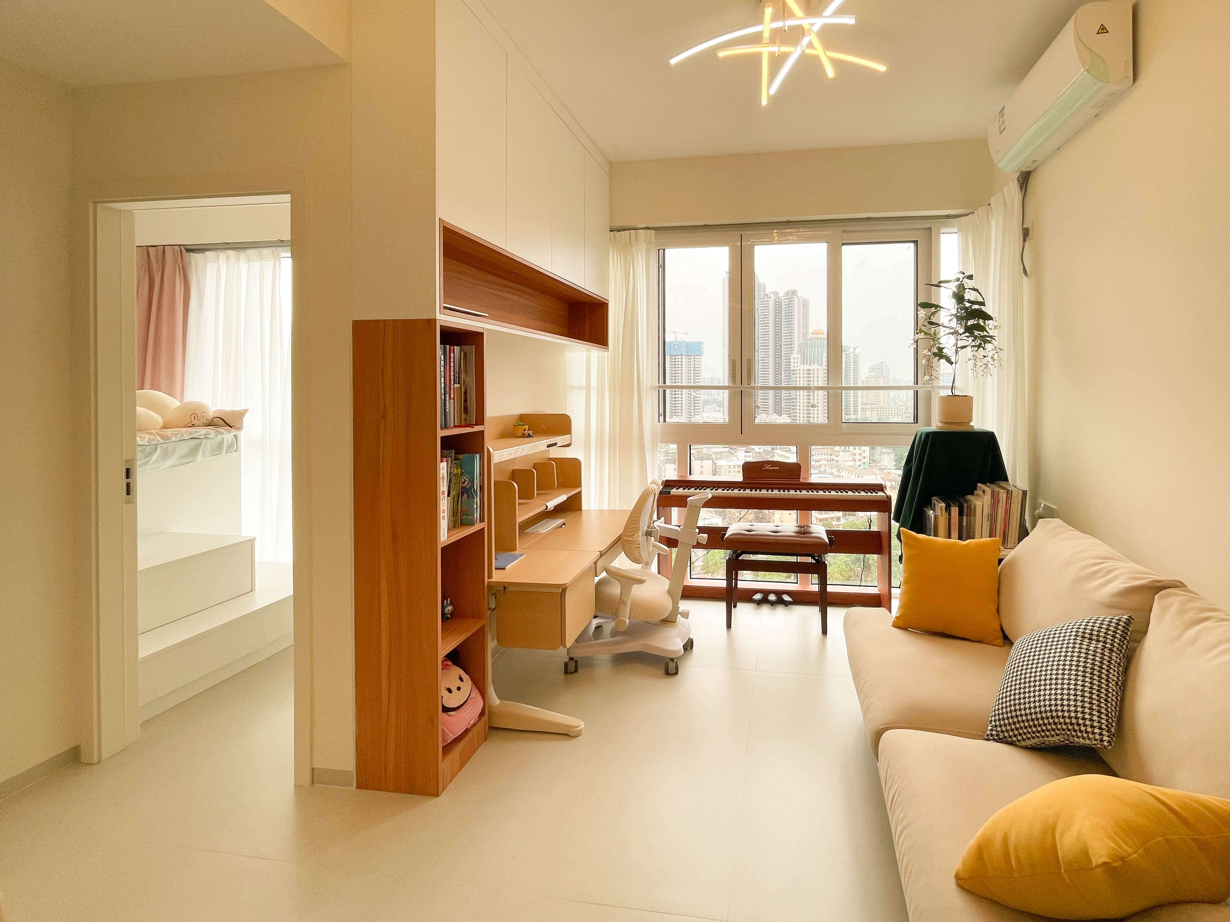 奶油风装修-客厅 奶油风装修-客厅