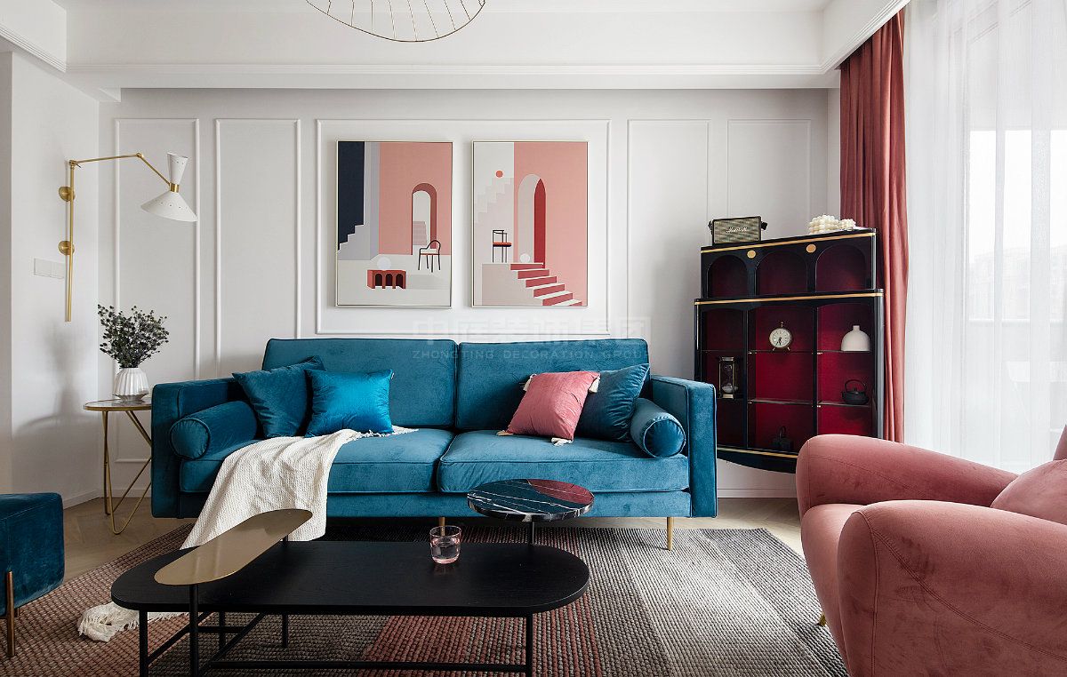 金悦澜湾100m&sup2;轻奢风格案例