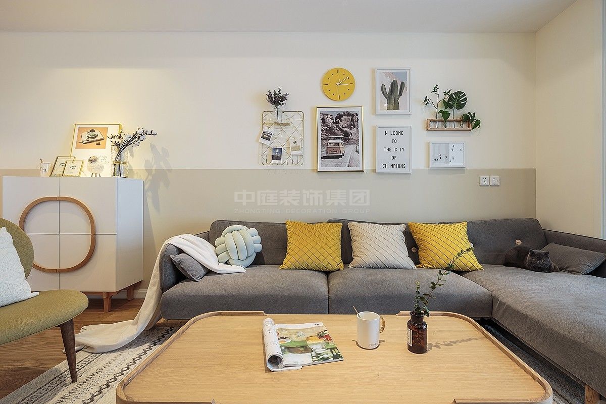 黄巢北郡110m&sup2;现代风格案例