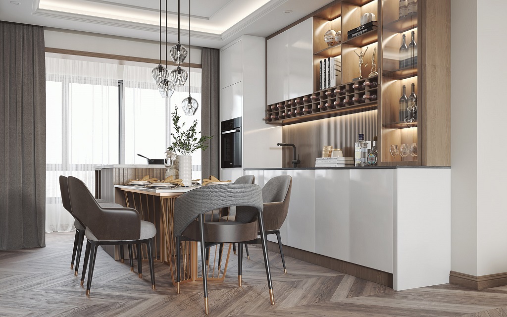 南宁新房装修-北欧风格-餐厅 南宁新房装修-北欧风格-餐厅