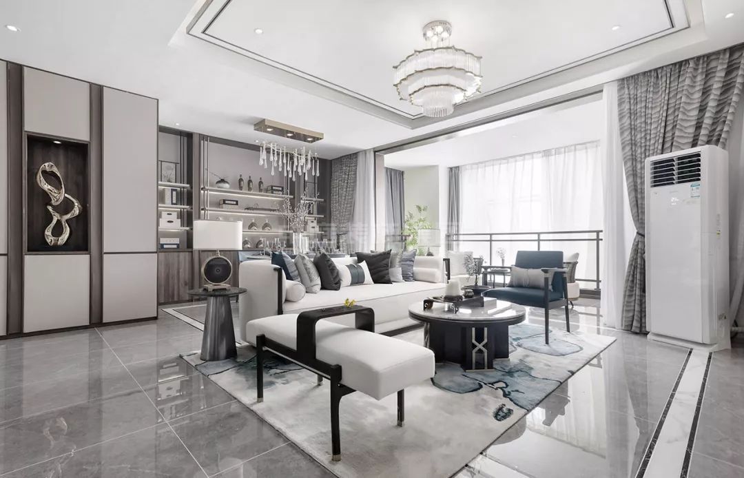 大唐盛世128m&sup2;现代风格案例