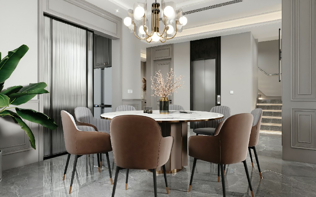 南宁新房装修-欧式风格-餐厅 南宁新房装修-欧式风格-餐厅